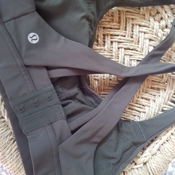 Stash It All Bra NWT Lululemon Dark olive green - Picture 6 of 7